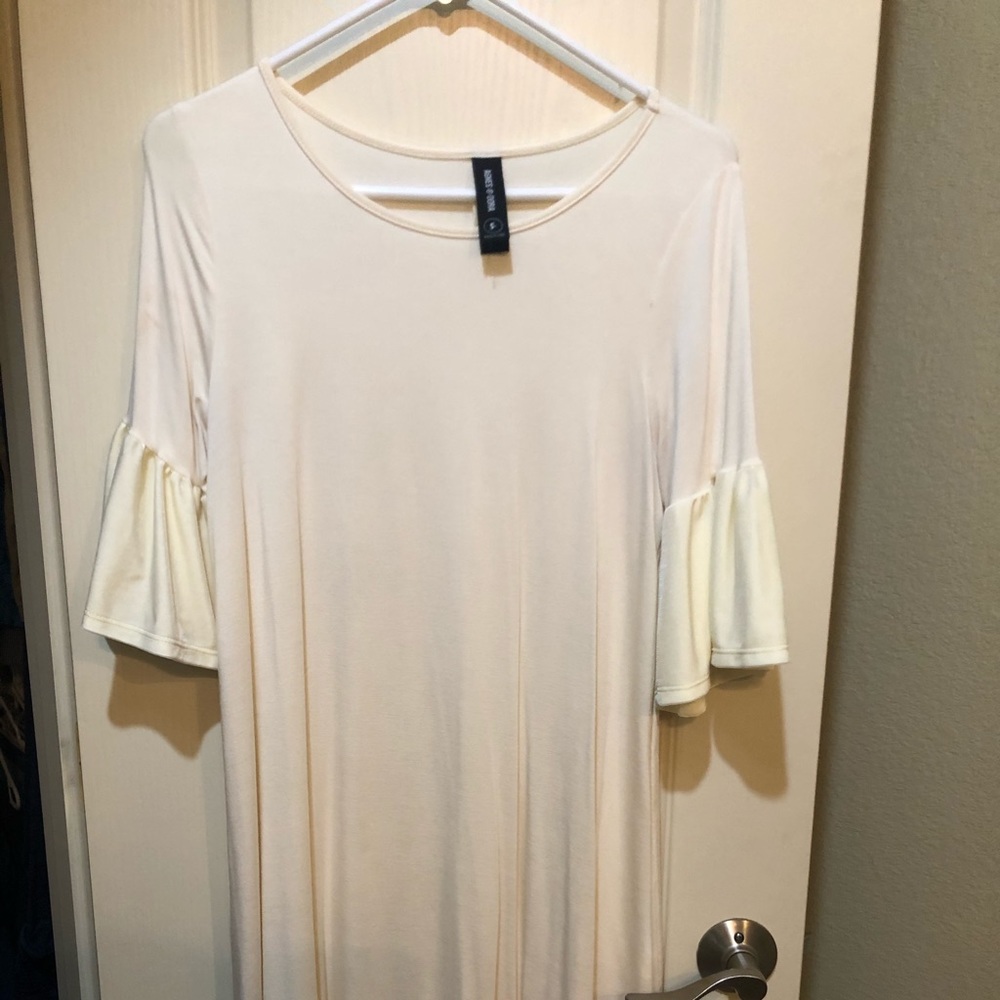 Cream Dress